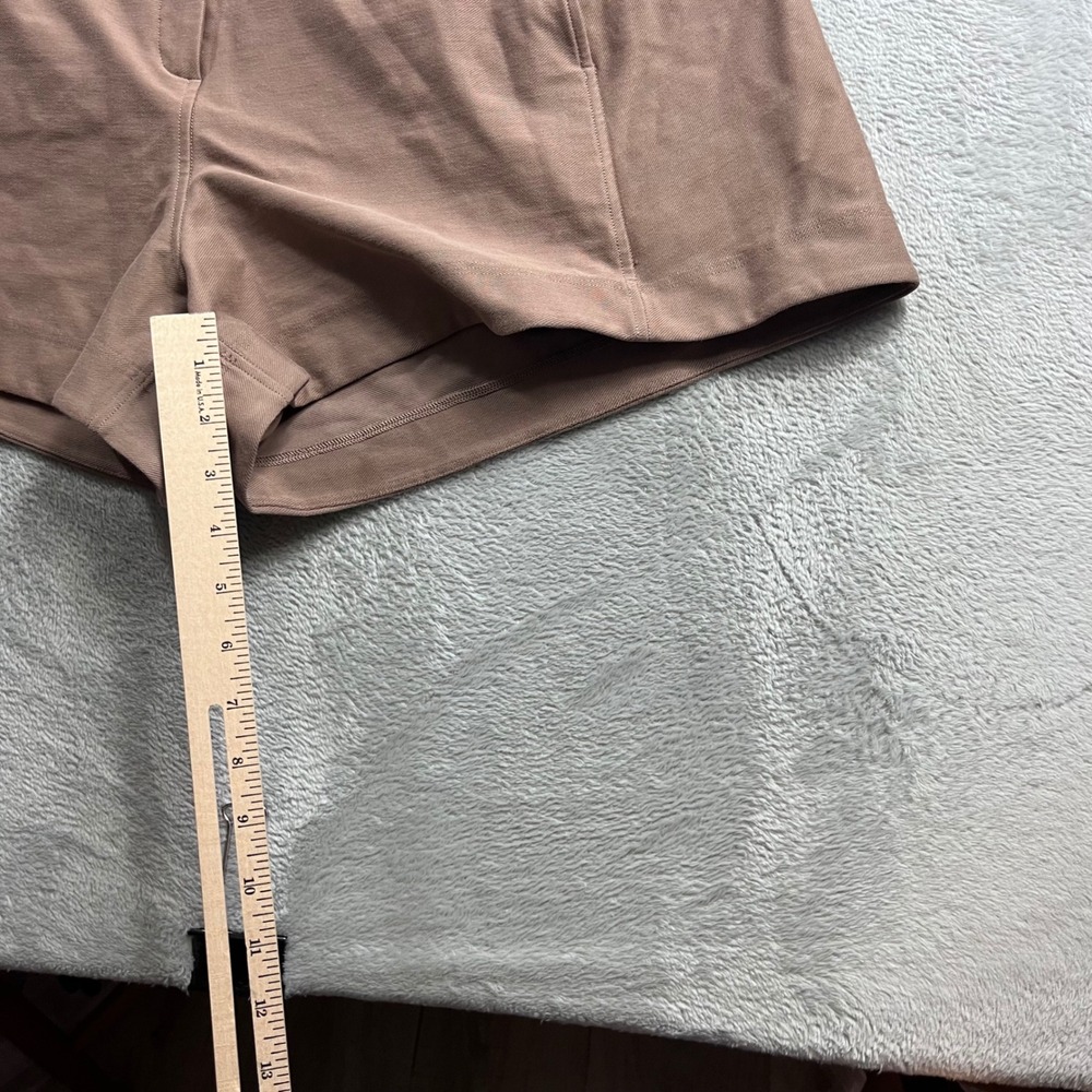 Lululemon Utilitech Relaxed-Fit High-Rise Short 3.5 Mauve Pink Womens 14 LW7DBWS - Picture 5 of 10